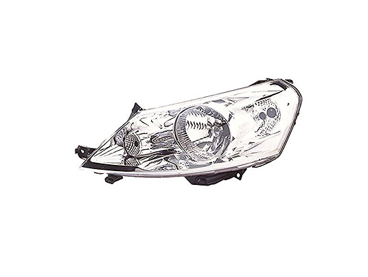 Faro Anteriore Destro - Mod. H4, Elettrico con Motore peugeot expert 2007 - 2016