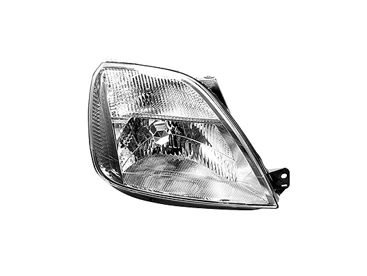 Faro Anteriore Destro - Mod. H4, Elettrico con Motore ford fiesta 2002 - 2005