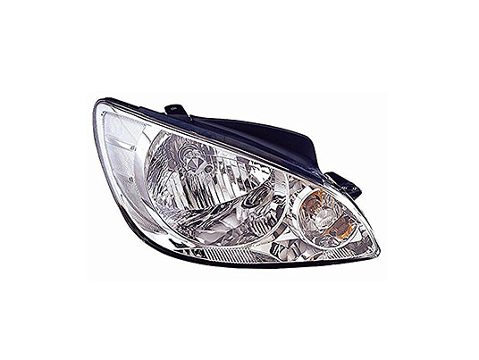Faro Anteriore Destro - Mod. H4, Elettrico con Motore hyundai getz 2005 - 2008