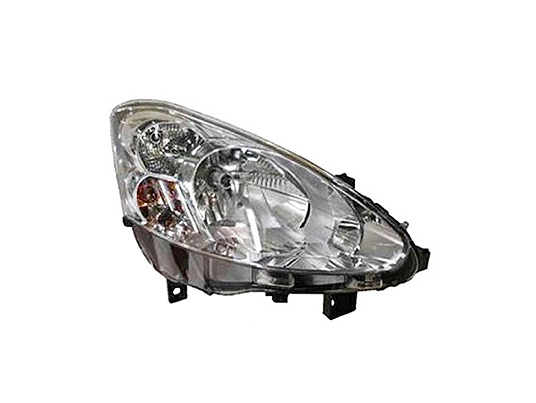 Faro Anteriore Destro - Mod. H4, Elettrico con Motore peugeot partner 2013 - 2015
