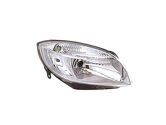 Faro Anteriore Destro - Mod. H4, Elettrico con Motore skoda roomster 2006 - 2010