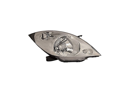 Faro Anteriore Destro - Mod. H4, Elettrico con Motore chevrolet spark 2009 - 2012