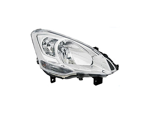 Faro Anteriore Sinistro - Mod. H4, Elettrico con Motore citroen berlingo 2008 - 2011