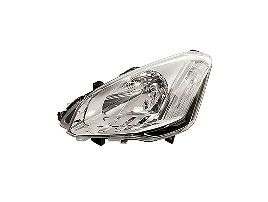 Faro Anteriore Sinistro - Mod. H4, Elettrico con Motore citroen berlingo 2012 - 2015