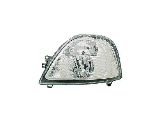 Faro Anteriore Destro - Mod. H7+H1, Elettrico con Motore renault mascott 2006 - 2010