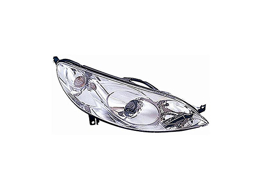 Faro Anteriore Destro - Mod. H7+H1, Elettrico con Motore peugeot 407 2004 - 2007