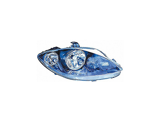 Faro Anteriore Destro - Mod. H7+H1, Elettrico con Motore seat toledo 2005 - 2012
