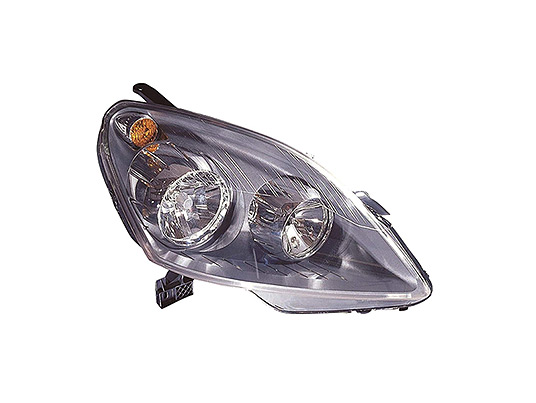 Faro Anteriore Destro - Mod. H7+H1, Elettrico con Motore opel zafira 2005 - 2007