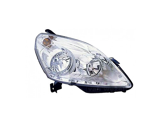 Faro Anteriore Destro - Mod. H7+H1, Elettrico con Motore opel zafira 2008 - 2011