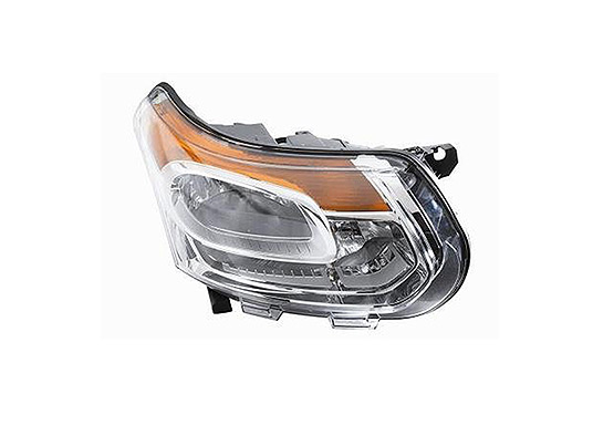 Faro Anteriore Sinistro - Mod. H7+H1, Elettrico con Motore citroen c3 picasso 2009 - 2011