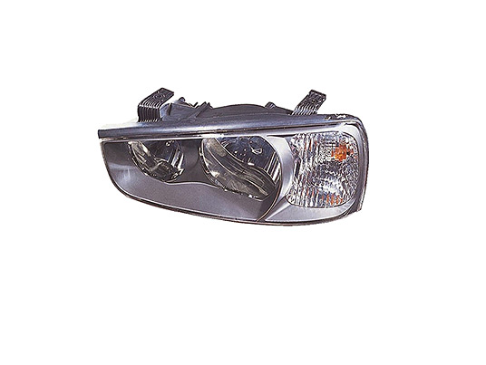 Faro Anteriore Sinistro - Mod. H7+H1, Elettrico con Motore hyundai elantra 2000 - 2003