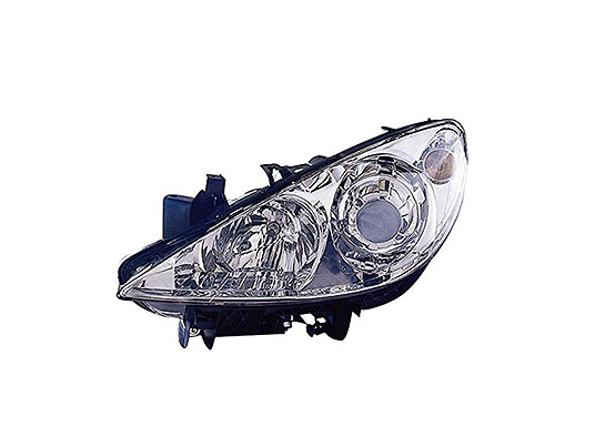 Faro Anteriore Sinistro - Mod. H7+H1, Elettrico con Motore peugeot 307 2005 - 2009