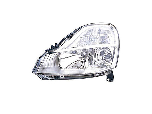 Faro Anteriore Sinistro - Mod. H7+H1, Elettrico con Motore renault modus 2008 - 2013