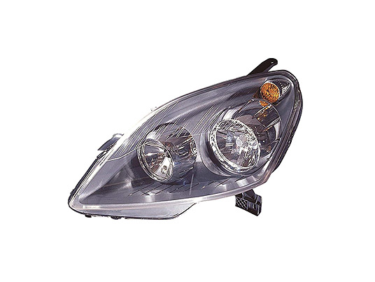 Faro Anteriore Sinistro - Mod. H7+H1, Elettrico con Motore opel zafira 2005 - 2007