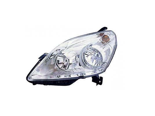 Faro Anteriore Sinistro - Mod. H7+H1, Elettrico con Motore opel zafira 2008 - 2011