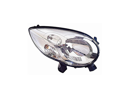 Faro Anteriore Destro - Mod. H4, Elettrico senza Motore citroen c1 2012 - 2014