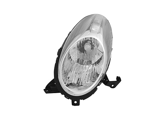 Faro Anteriore Destro - Mod. H4, Elettrico senza Motore nissan micra 2007 - 2010