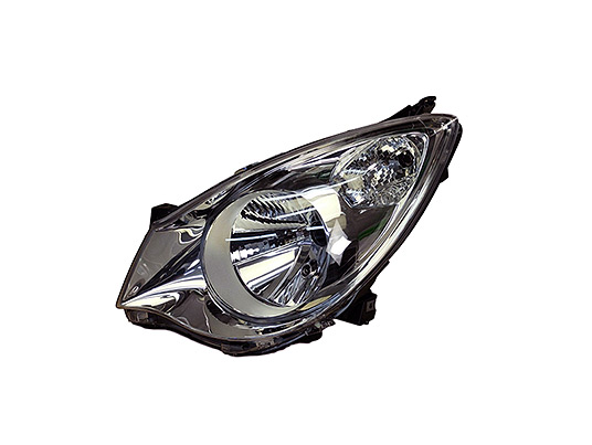 Faro Anteriore Sinistro - Mod. H4, Elettrico senza Motore opel agila 2008 - 2015
