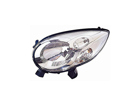 Faro Anteriore Sinistro - Mod. H4, Elettrico senza Motore citroen c1 2005 - 2008