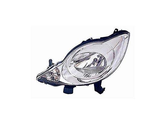 Faro Anteriore Sinistro - Mod. H4, Elettrico senza Motore peugeot 107 2005 - 2012