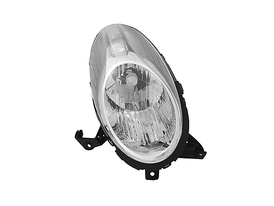 Faro Anteriore Sinistro - Mod. H4, Elettrico senza Motore nissan micra 2007 - 2010