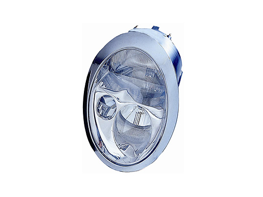 Faro Anteriore Destro - Mod. H7+H7, Elettrico con Motore mini cooper 2001 - 2004