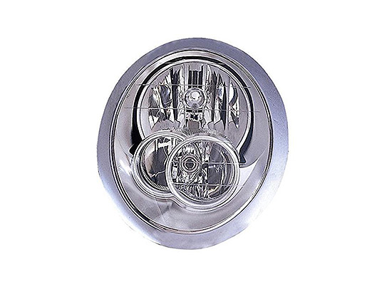 Faro Anteriore Destro - Mod. H7+H7, Elettrico con Motore mini one 2004 - 2006