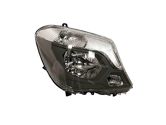 Faro Anteriore Destro - Mod. H7+H7, Elettrico con Motore mercedes sprinter 2013 - 0000