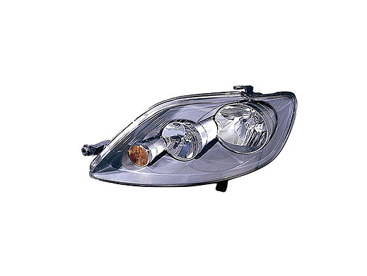 Faro Anteriore Sinistro - Mod. H7+H7, Elettrico con Motore volkswagen golf plus 2005 - 2009