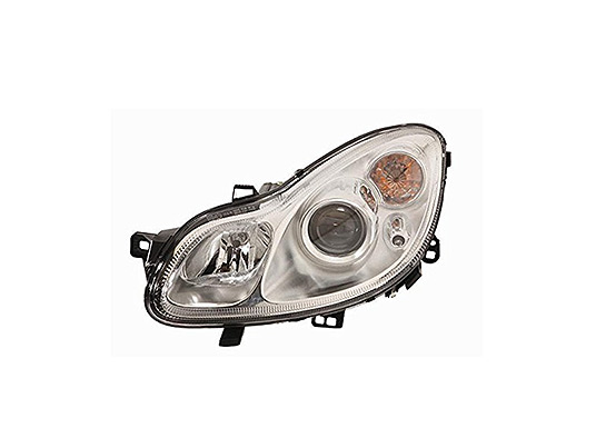 Faro Anteriore Sinistro - Mod. H7+H7, Elettrico con Motore smart fortwo 2007 - 2012