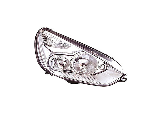 Faro Anteriore Sinistro - Mod. H7+H7, Elettrico con Motore ford galaxy 2006 - 2010