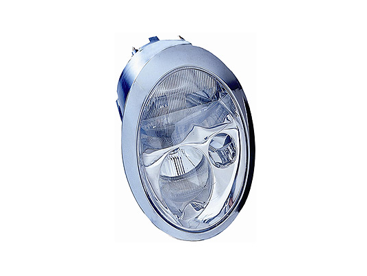 Faro Anteriore Sinistro - Mod. H7+H7, Elettrico con Motore mini one 2001 - 2004