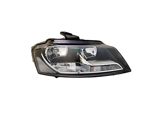 Faro Anteriore Sinistro - Mod. H7+H7, Elettrico con Motore audi a3 2008 - 2011