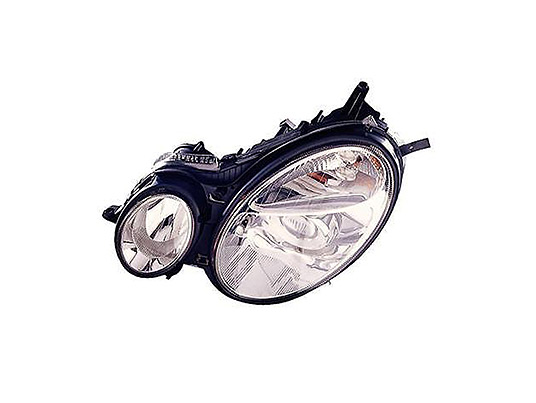 Faro Anteriore Sinistro - Mod. H7+H7, Elettrico senza Motore mercedes classe e 2002 - 2006