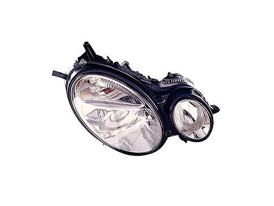 Faro Anteriore Destro - Mod. H7+H7, Elettrico senza Motore mercedes classe e 2002 - 2006