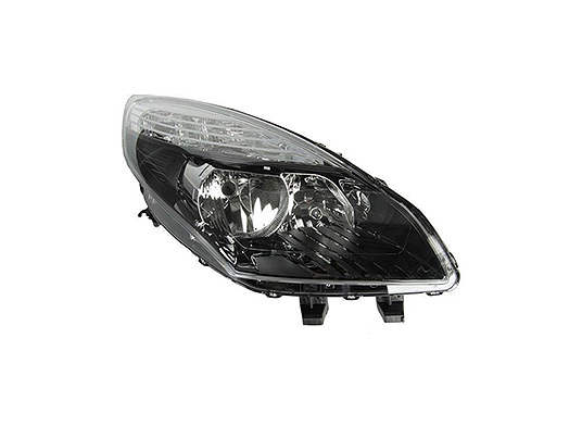Faro Anteriore Destro - Mod. H7+H7, Elettrico senza Motore renault scenic 2009 - 2011