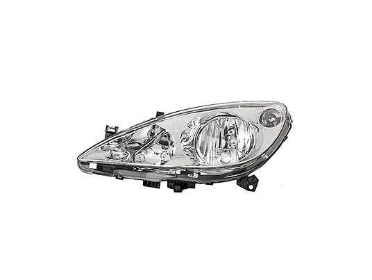 Faro Anteriore Destro - Mod. H7+H1, Elettrico peugeot 307 2001 - 2005