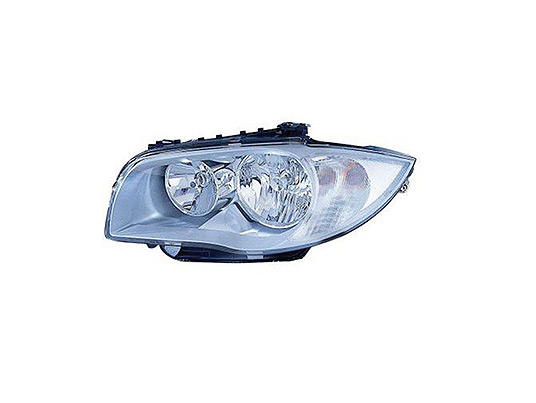 Faro Anteriore Sinistro - Mod. H7+H7, Elettrico bmw 1 series 2004 - 2007