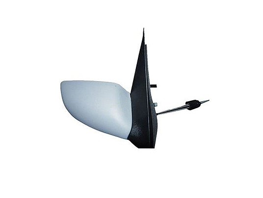 Specchietto Retrovisore Destro meccanico a cavi Primerizzato ford fiesta 1999 - 2002